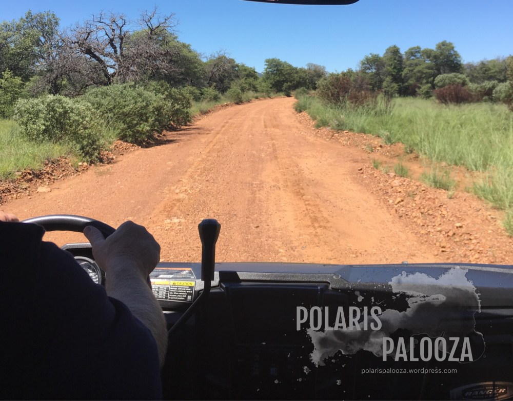 Backroad driving in Arizona